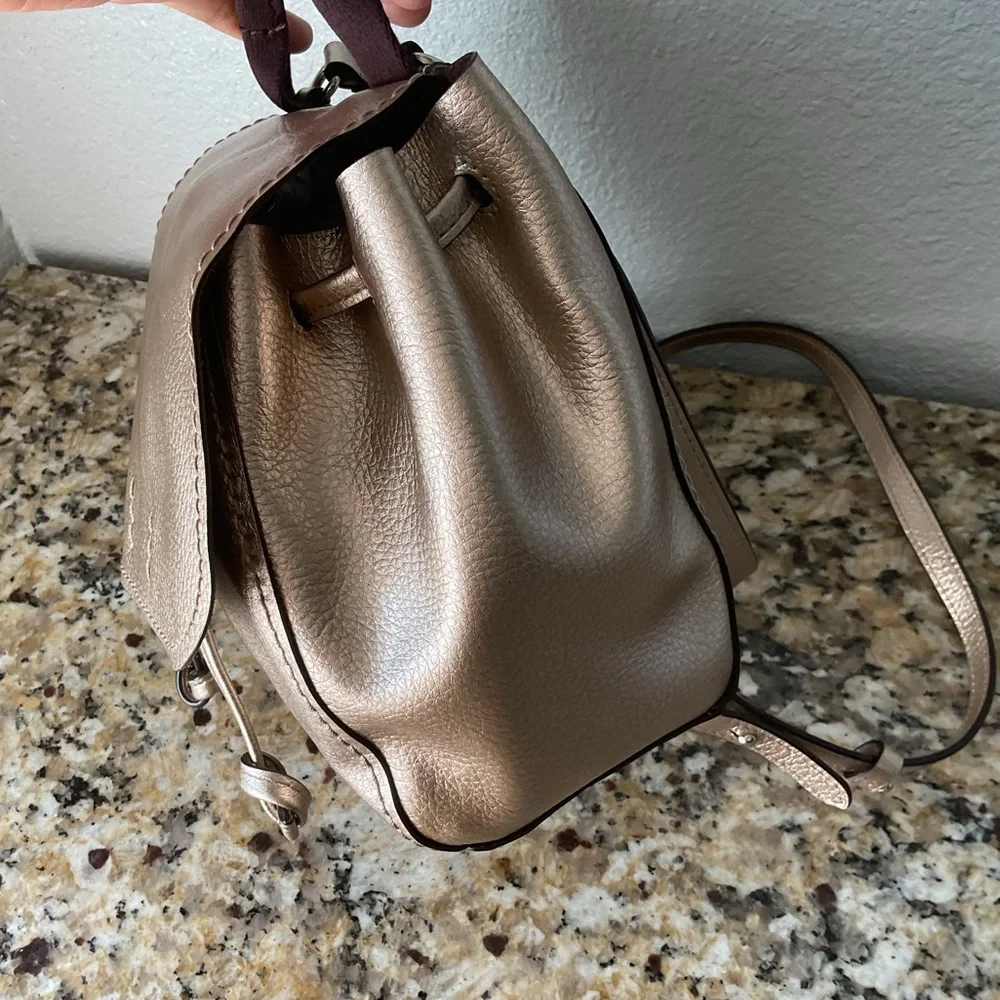 Coach Derby Gold Backpack - Picture 5 of 8